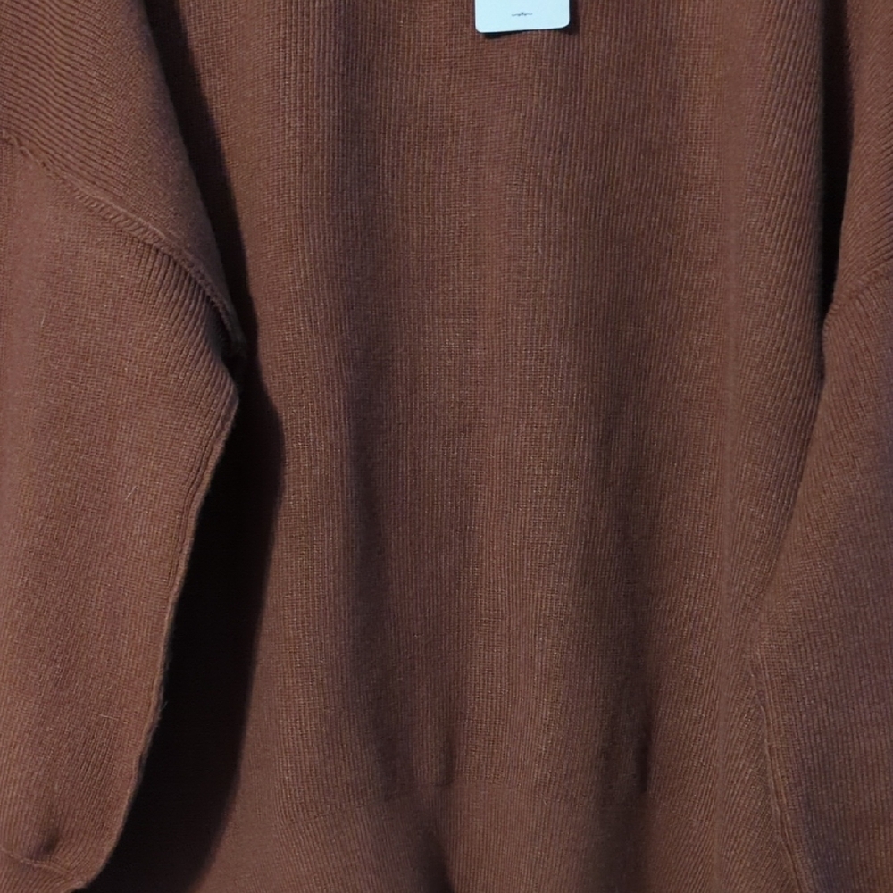 Brown Crew Neck Sweater - Picture 4 of 6